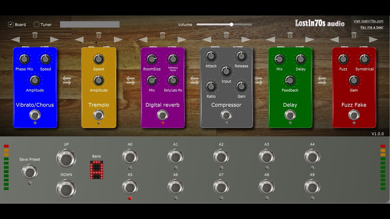 Lostin70s - Live Pedalboard Free Download - Loopazon