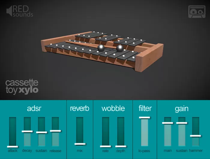Red Sounds - Cassette Toy Xylo Free Download