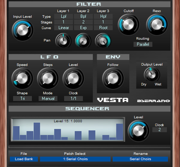 Loopazon Vesta plugin for B Serrano