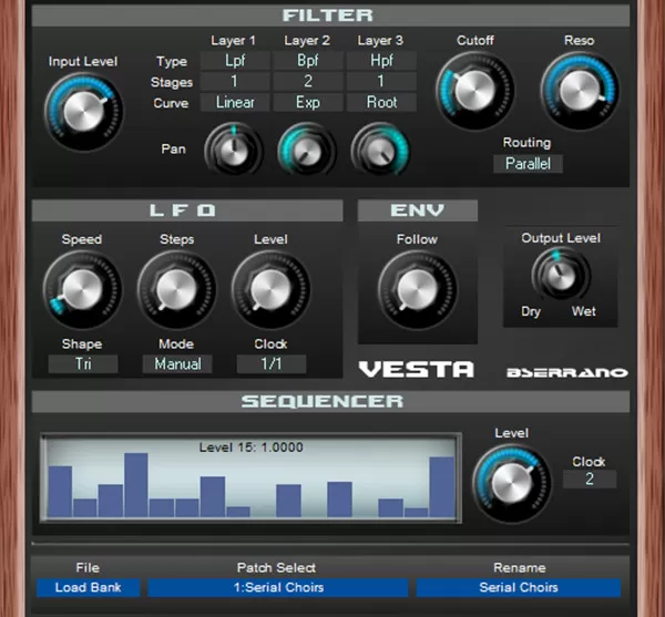Loopazon Vesta plugin for B Serrano