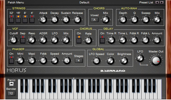 Loopazon B Serrano Horus Instrument