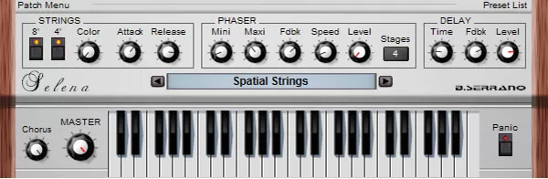 B Serrano Selena Instrument Download