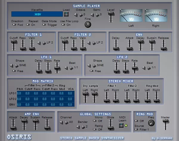 Loopazon B Serrano Osiris Instrument