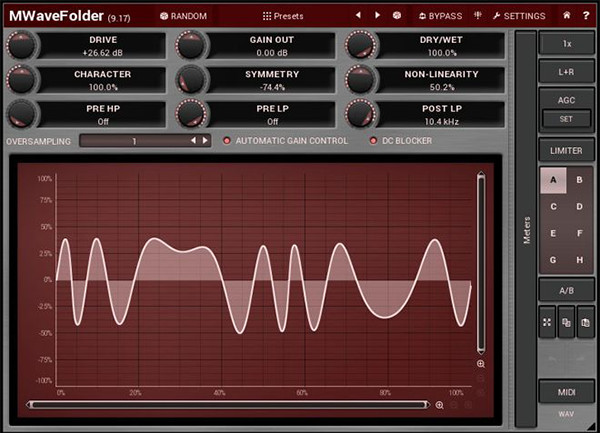 loopazon MWavefolder Melda Production Plugin Download