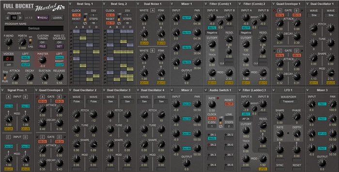 loopazon ModulAir Full Bucket Music
