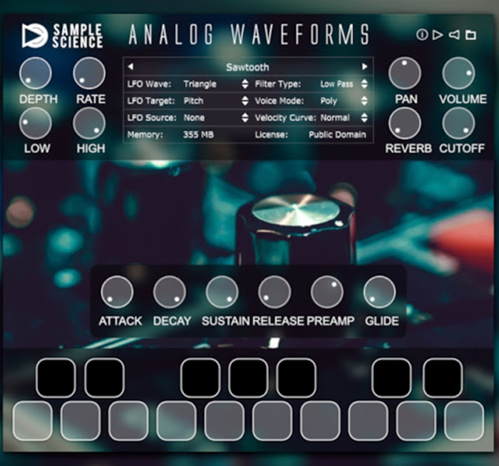 loopazon Analog Waveforms Sample Science Download