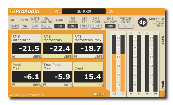 loopazon DPMeter 4 TBProAudio Plugin Download