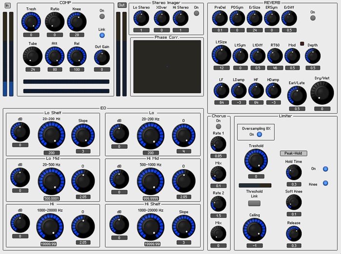 loopazon channel strip QC 05 WS pro audio free chorus download