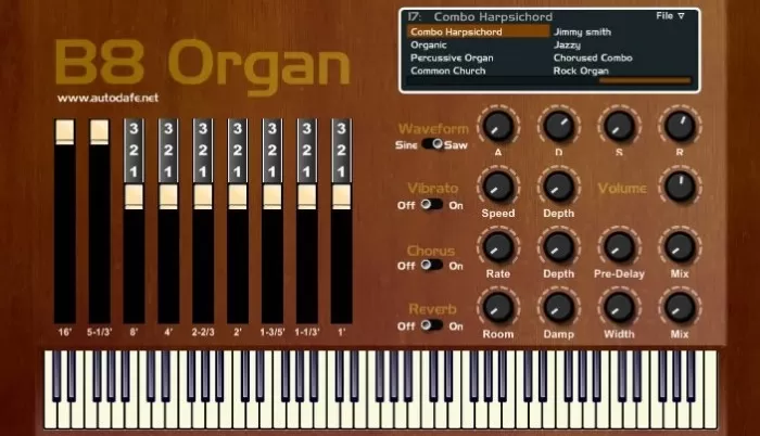 loopazon B8 Organ Autodafe