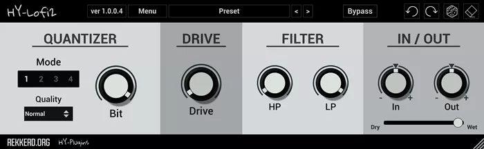 loopazon HY-LOfi2 Plugins Free Bit Crusher Download
