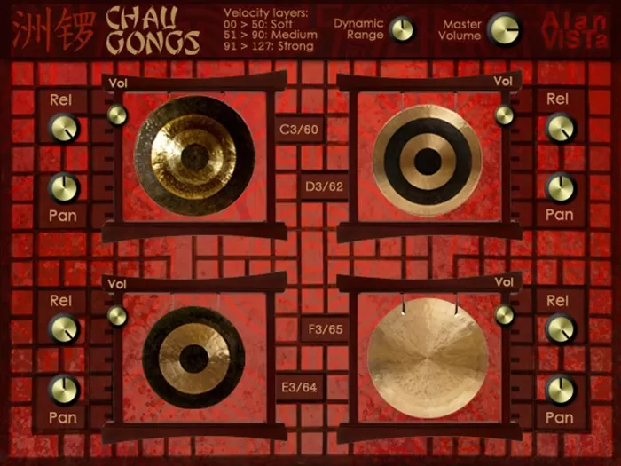 loopazon chau gongs alam vista instrument free volume sample player organ vst download