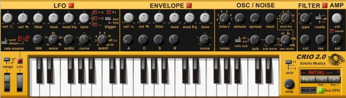 loopazon CrioStep Modulation Synth Solcito Musica Free Filter Synth Analog Download
