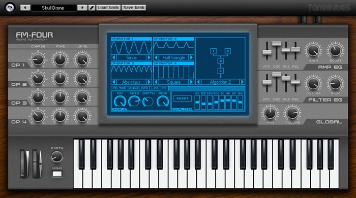 loopazon FM-Four Tonebytes Free Chorus Distortion EQ Filter Modulator Synth Download