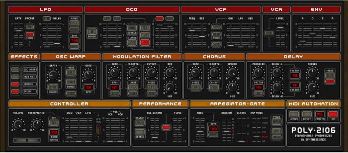 loopazon Poly 2106 SynthSciemce Free Synth Download