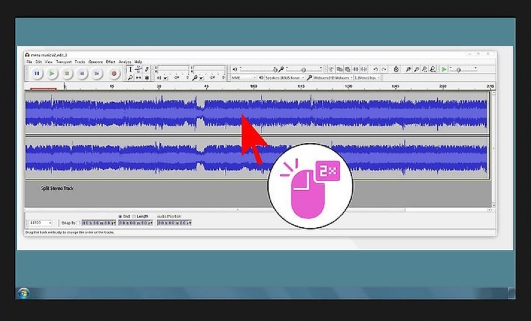 Step 5/Remove Vocals From Songs