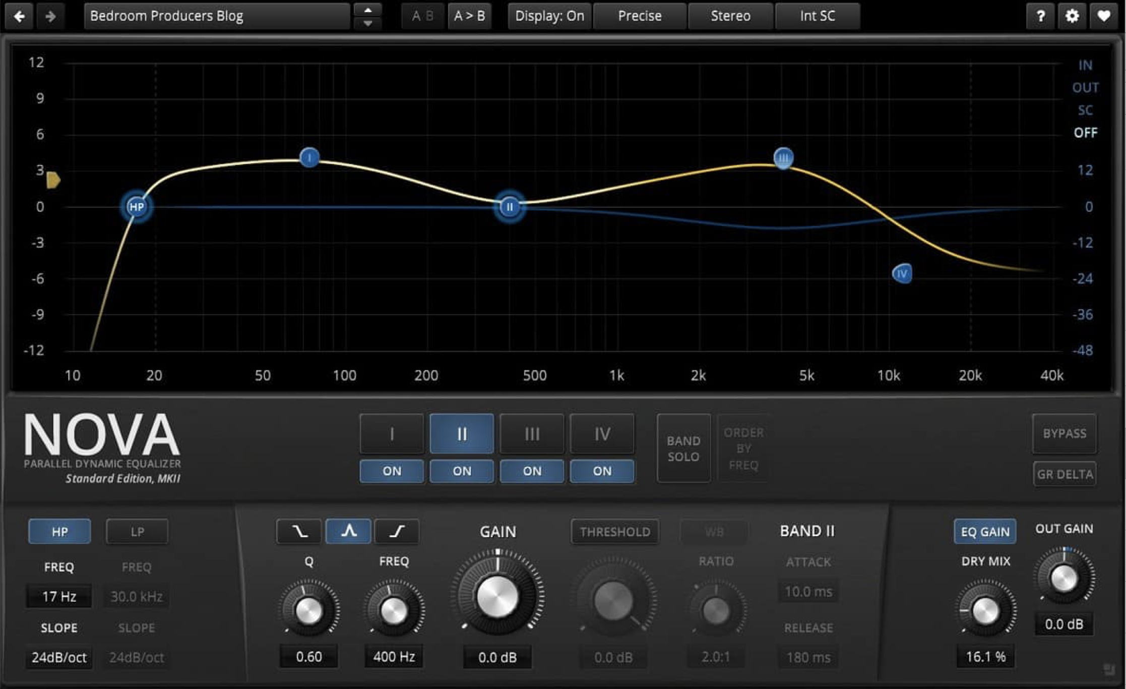 TDR Nova User Interface