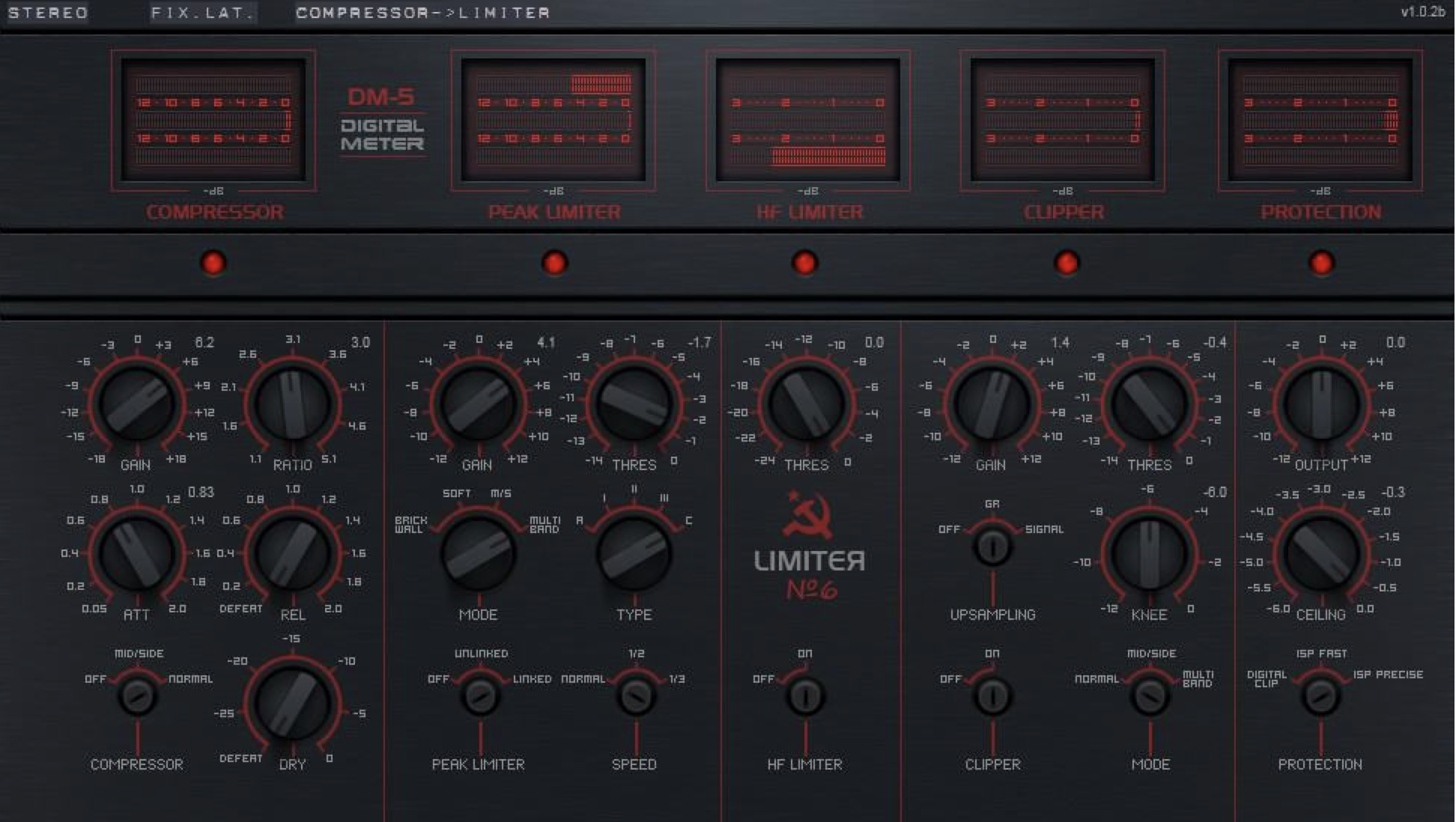 Limiter User Interface