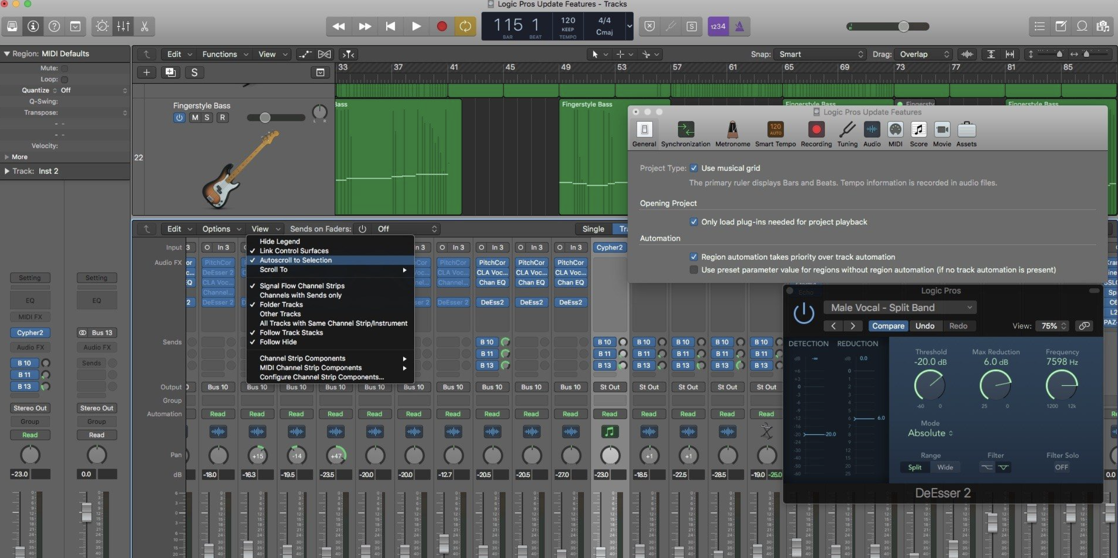 Logic Pro Interface (loopazon)