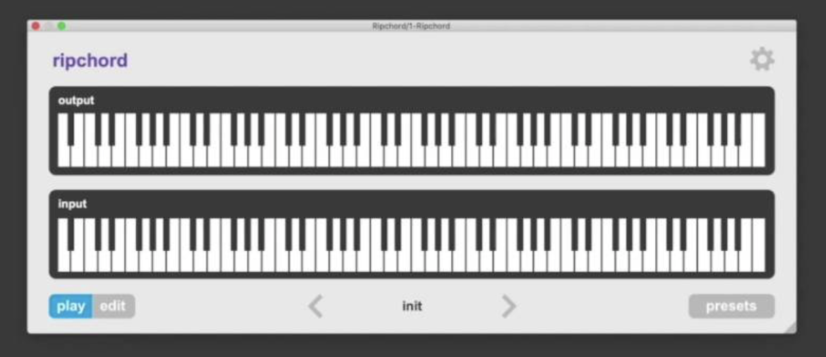 Ripchord interface