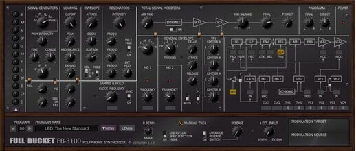 loopazon FB3100 Full Bucket Music Free Filter