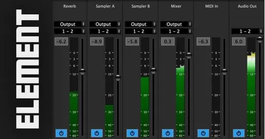 loopazon element kushview free multi effect host channel strip download