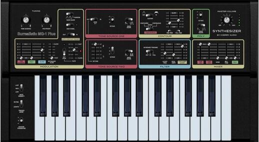 loopazon surrealistic MG1 Plus Synthesizer Cherry Audio Free Download