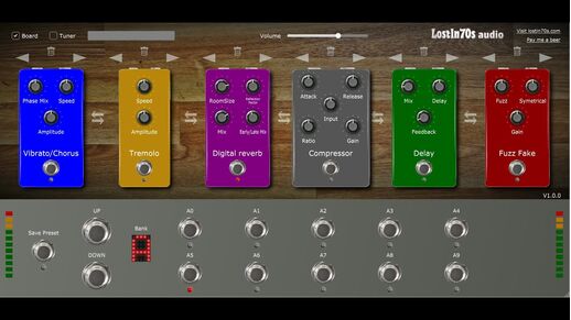 Lostin70s - Live Pedalboard Free Download - Loopazon