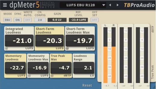 Plugin DP Meter 5 TBProAudio Free Filter Gain Download
