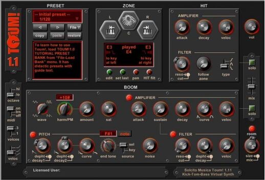 loopazon Toum Kick Tom Percussion Bass Synth Download