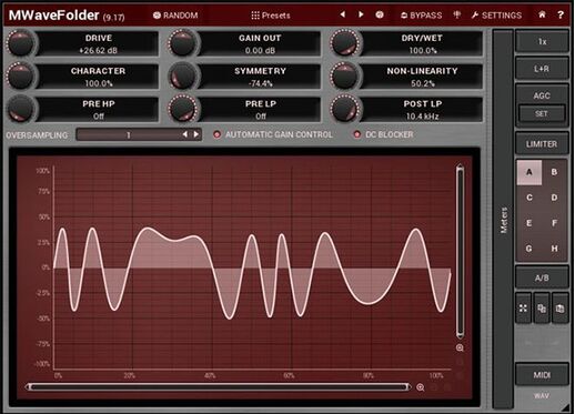 loopazon MWavefolder Melda Production Plugin Download