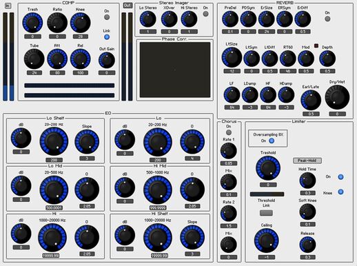 loopazon channel strip QC 05 WS pro audio free chorus download