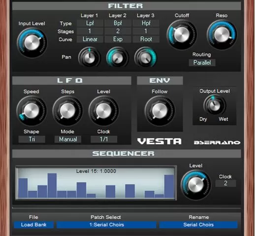 Loopazon Vesta plugin for B Serrano