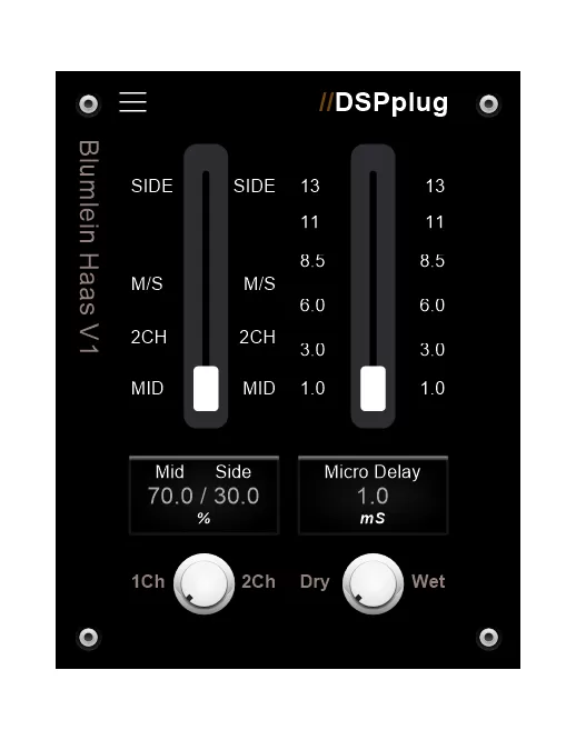 DSP Plug - Blumlein Haas Free Download
